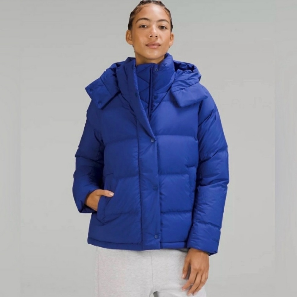 Lululemon Wunder Puff Women's Blue Jacket